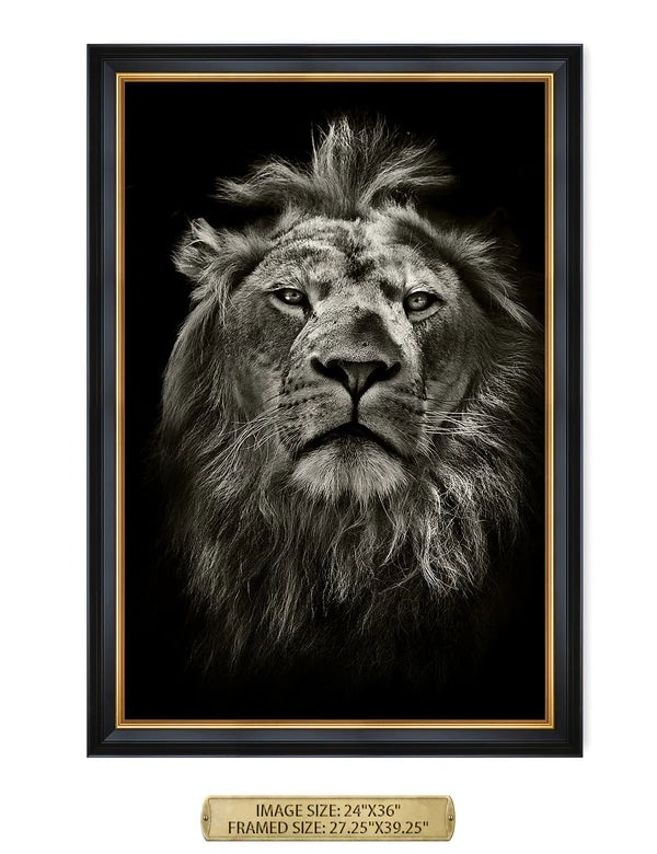 The King Wild Animal Wall Art