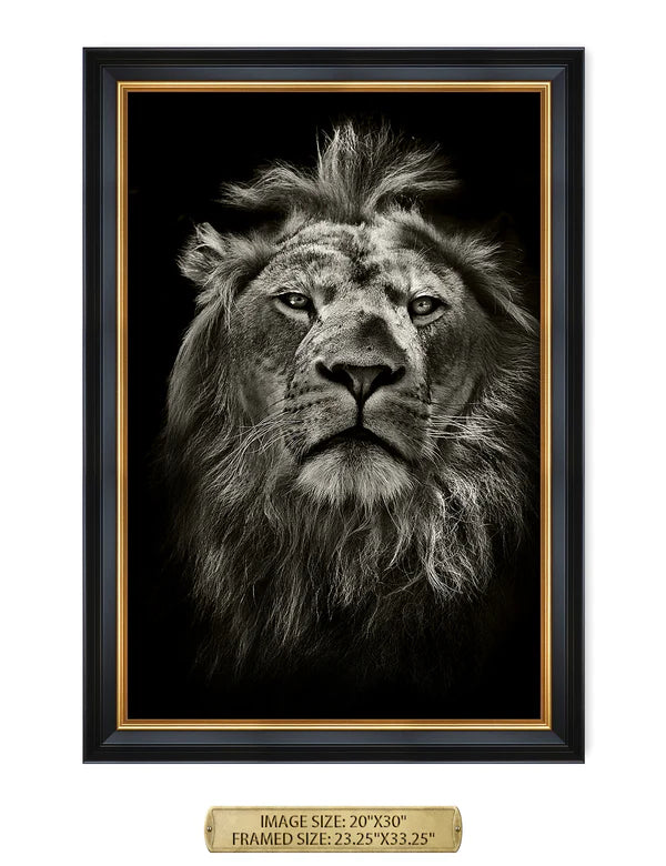 The King Wild Animal Wall Art