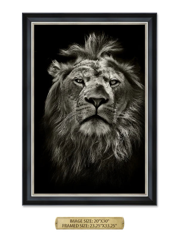 The King Wild Animal Wall Art