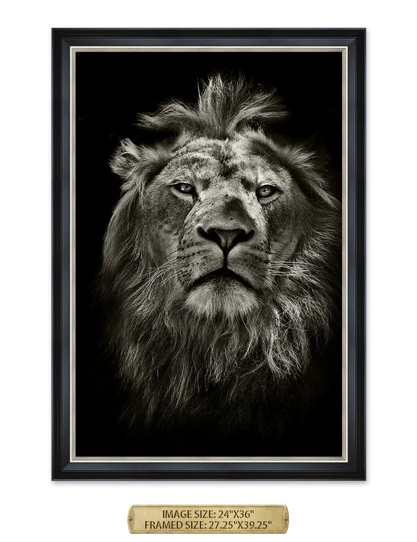 The King Wild Animal Wall Art